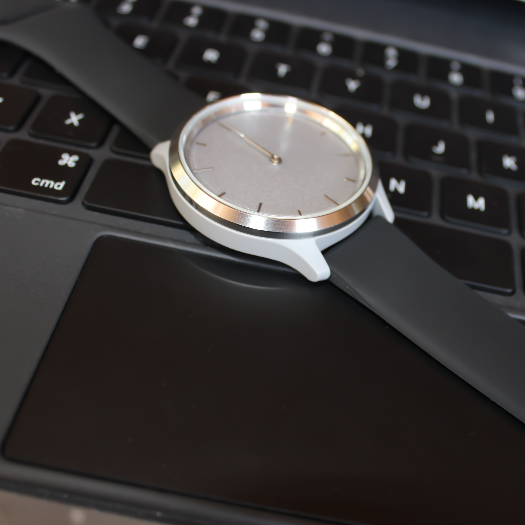 Bracelet sport en silicone Garmin Vivoactive / Vivomove - noir