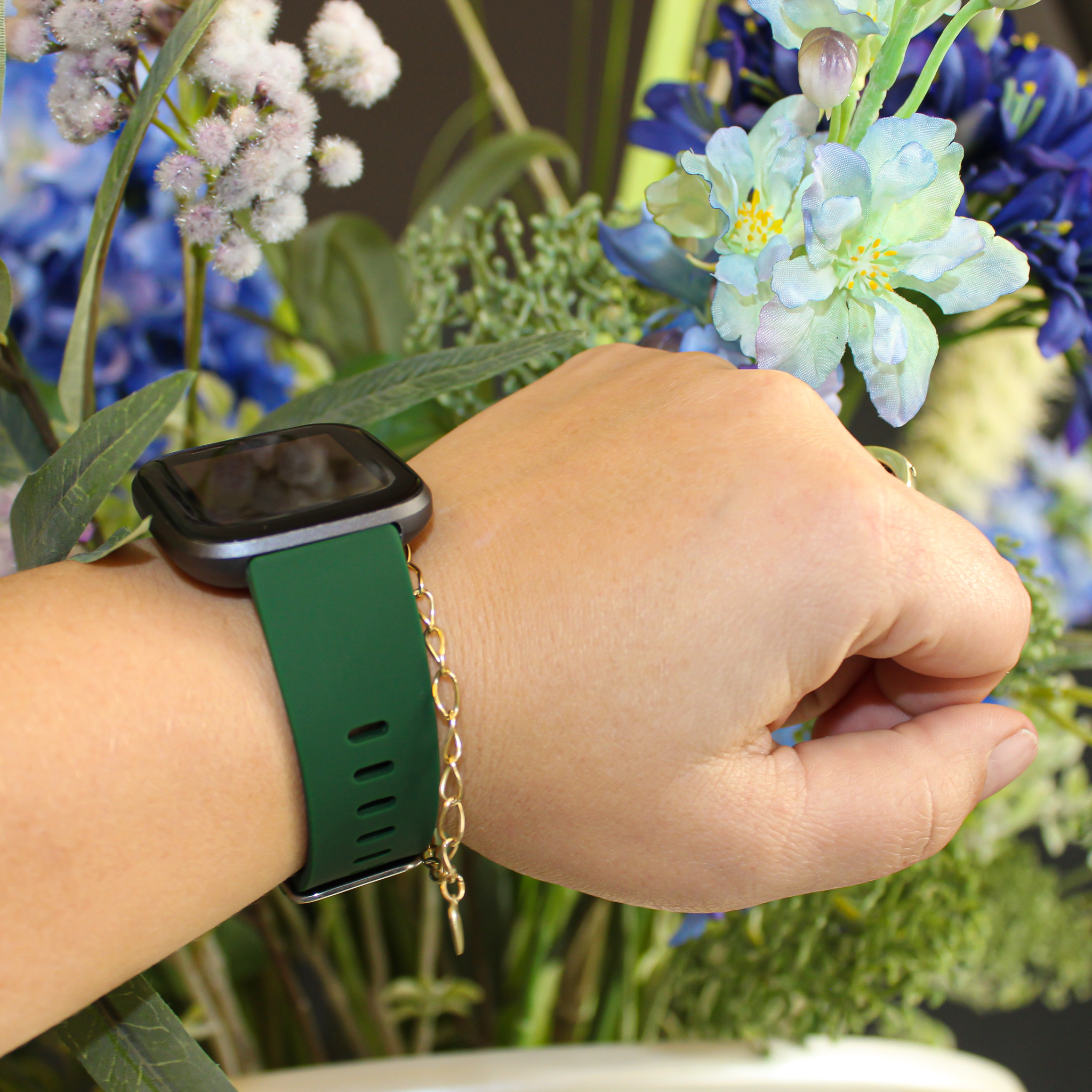 Bracelet sport Fitbit Versa - vert armée