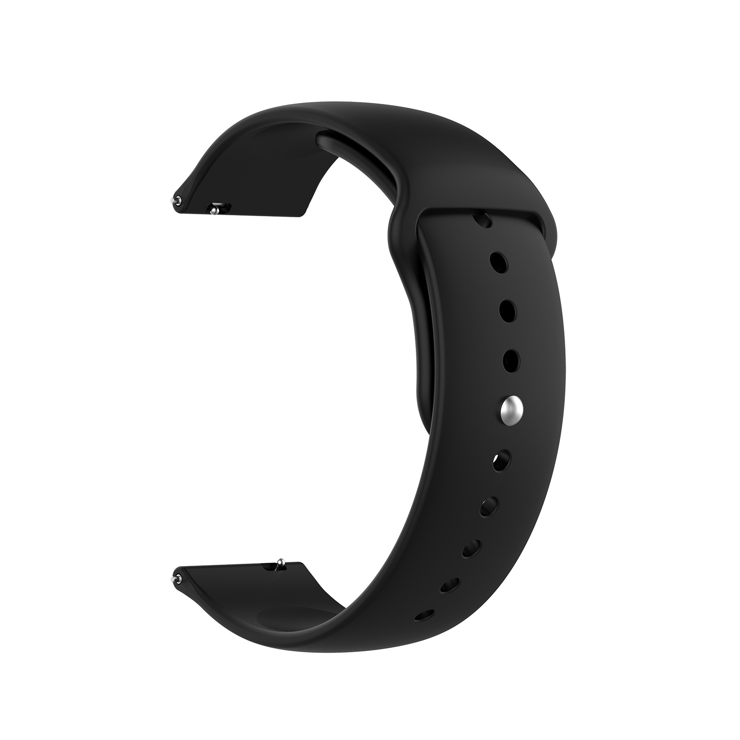 Bracelet sport en silicone Garmin Vivoactive / Vivomove - noir