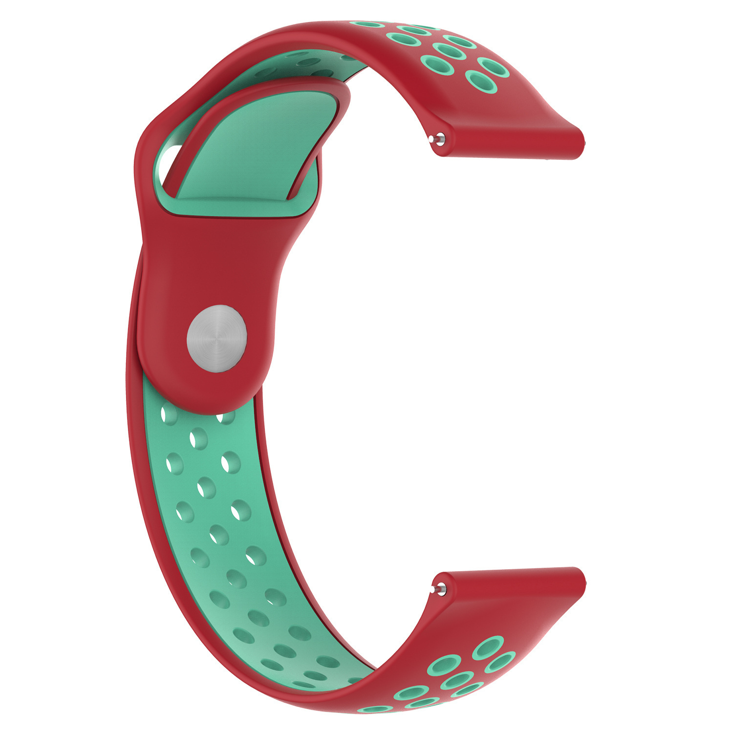 Bracelet sport double Polar Vantage M / Grit X - rouge sarcelle