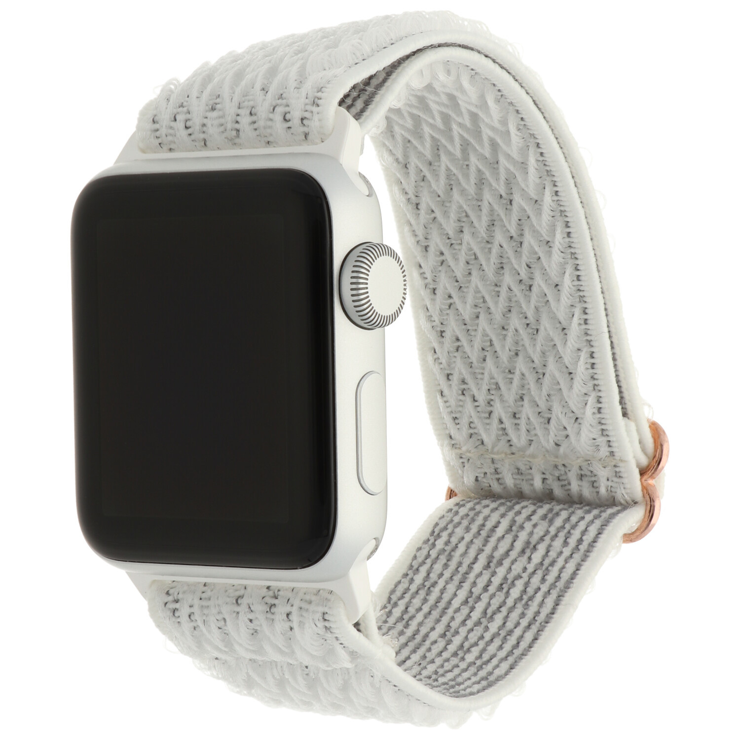 Bracelet nylon solo Apple Watch - blanc