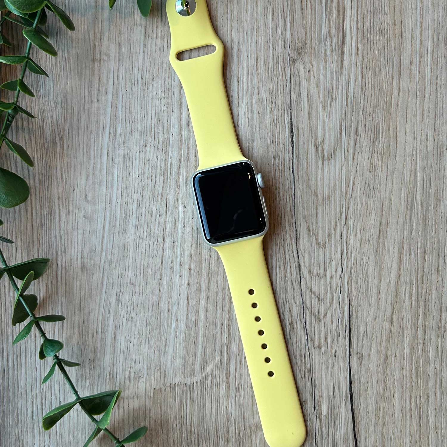 Bracelet sport Apple Watch - citron
