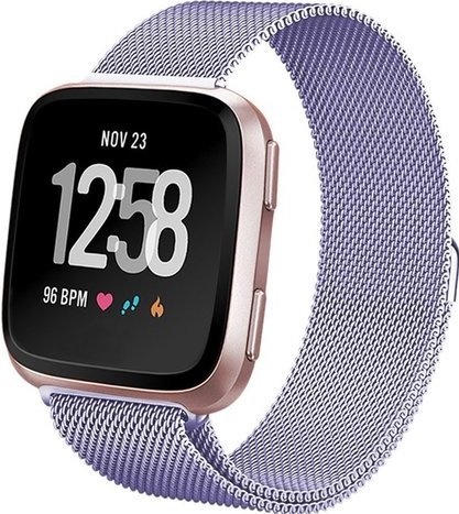 Bracelet milanais Fitbit Versa - lavande