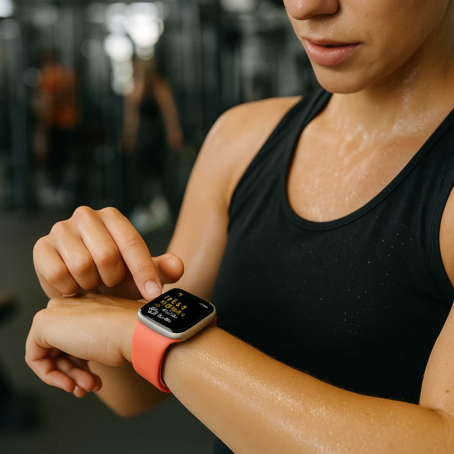 Bracelet sport Apple Watch - Tangerine - 7440850396305 - 123watches