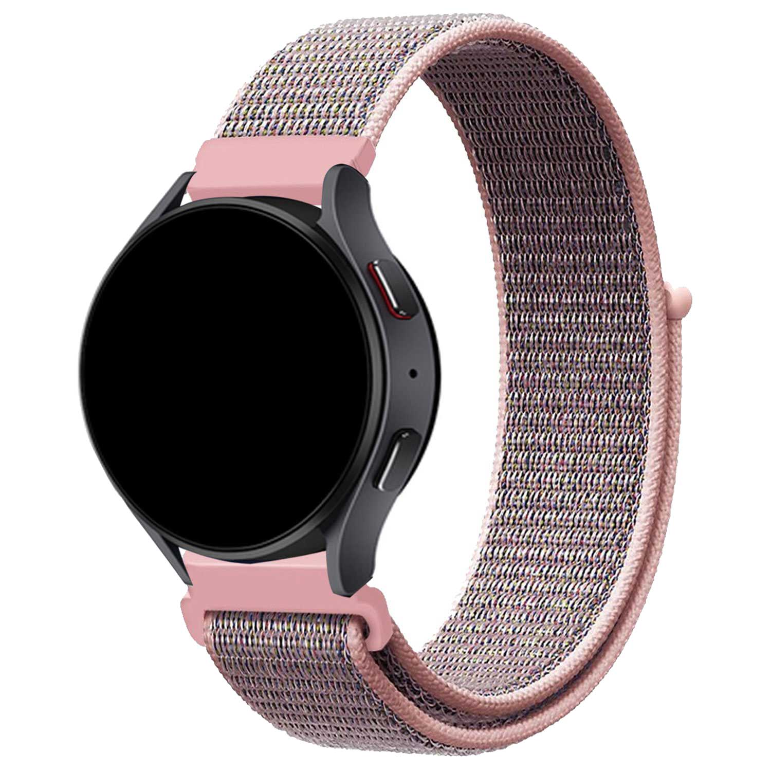 Bracelet en nylon Samsung Galaxy Watch 5 Pro - sable rose