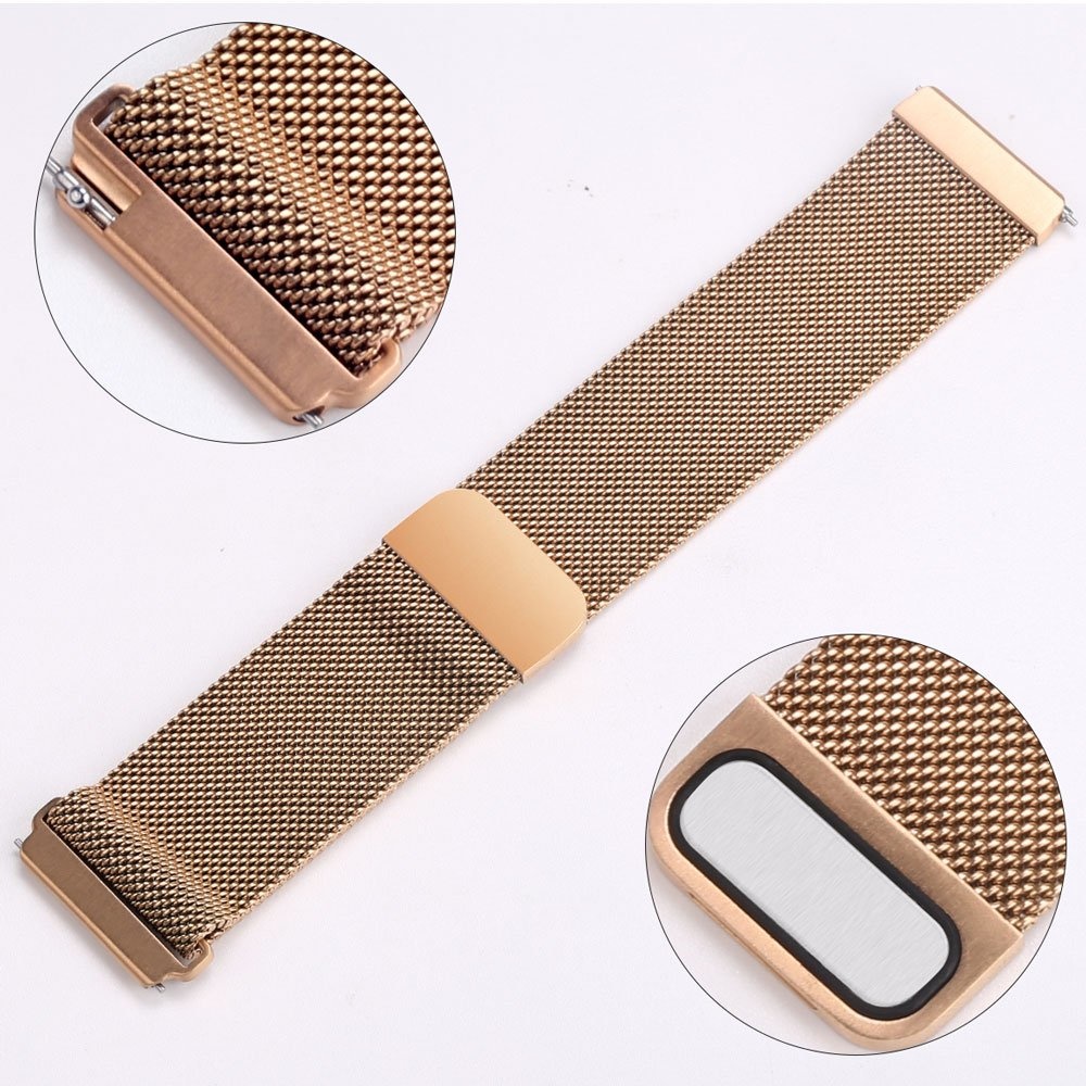 Bracelet milanais Fitbit Versa - or rose