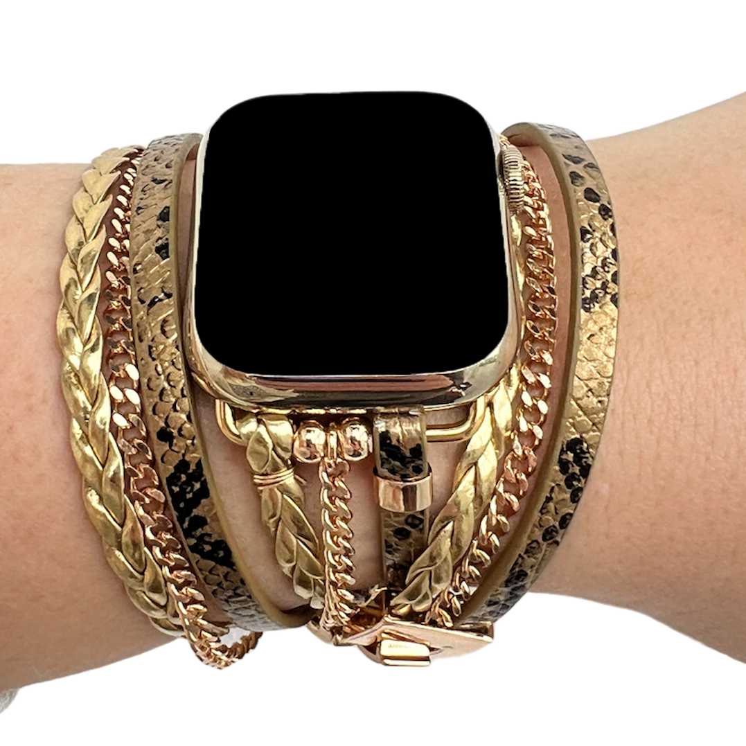 Bracelet à bijoux Apple Watch – Jamie or