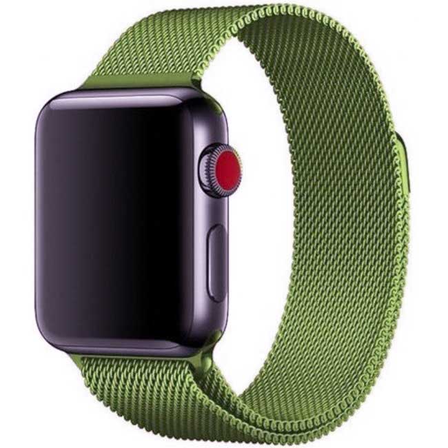 Bracelet milanais Apple Watch - vert