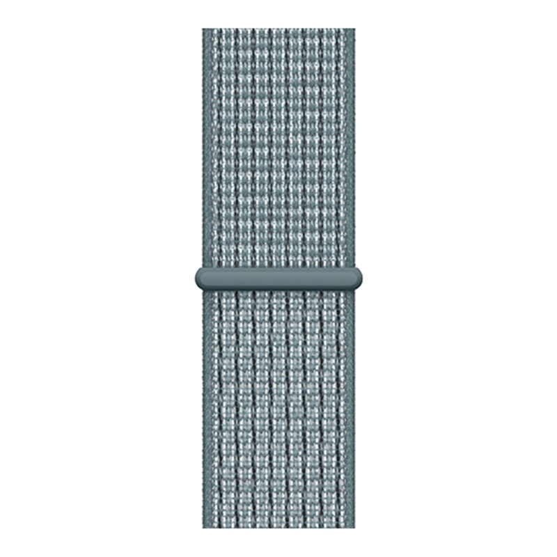 Bracelet boucle sport en nylon Apple Watch - sky teal