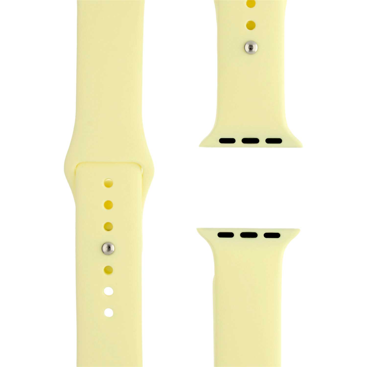 Bracelet sport Apple Watch - crème citron
