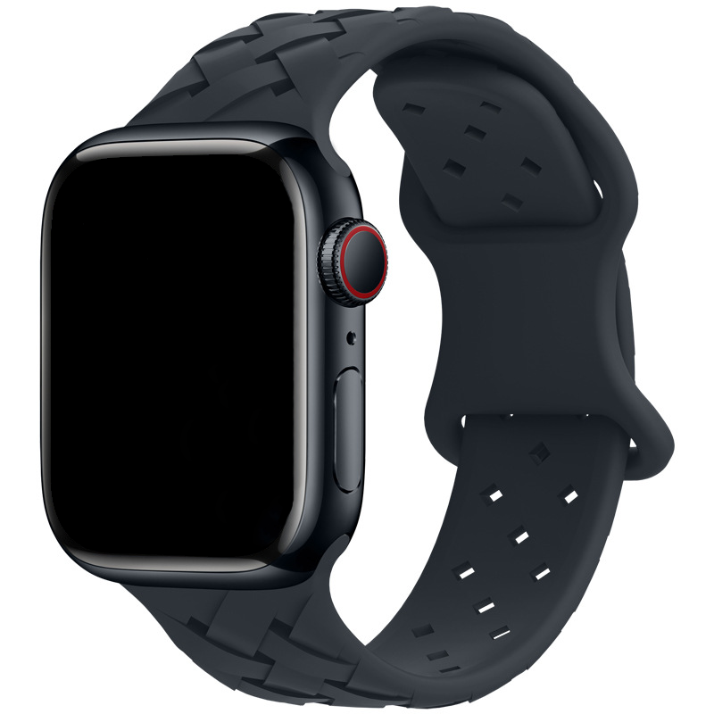 Bracelet sport tressé Apple Watch - minuit