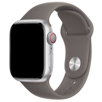 Bracelet sport Apple Watch - argile