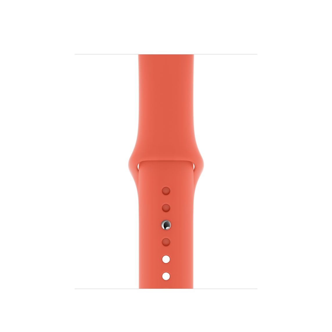 Bracelet sport Apple Watch - clémentine