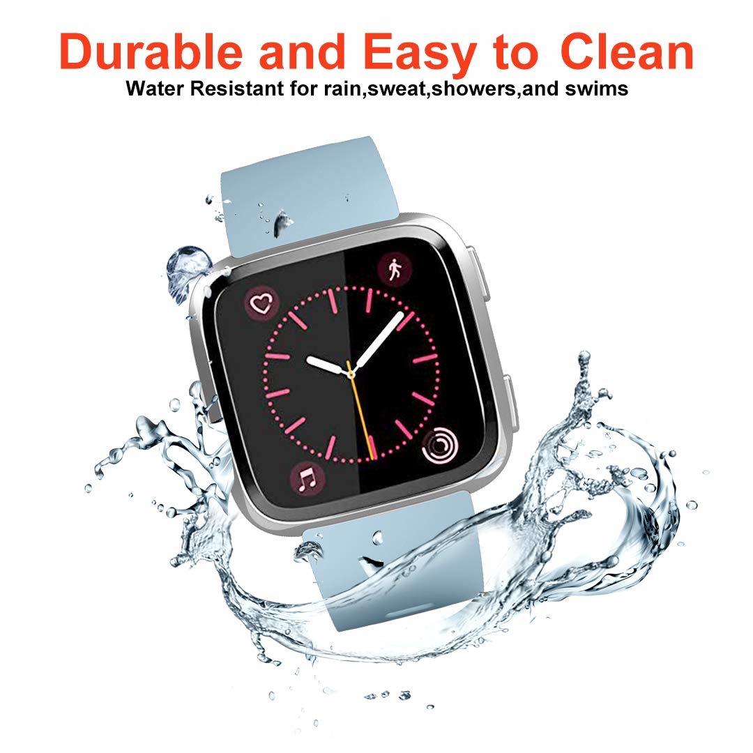 Bracelet sport Fitbit Versa - bleu clair