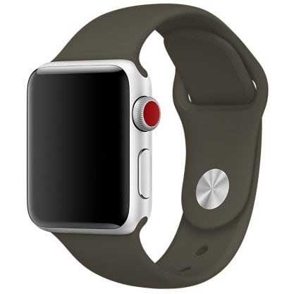 Bracelet sport Apple Watch - olive foncé
