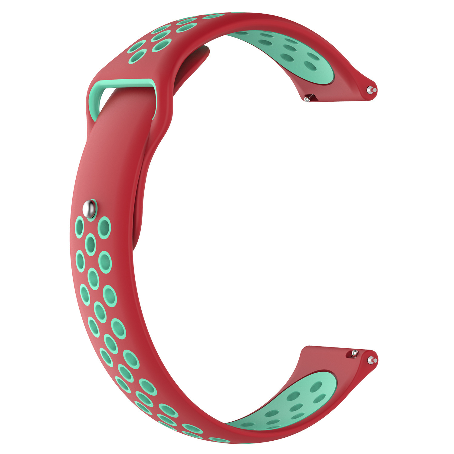 Bracelet sport double Polar Vantage M / Grit X - rouge sarcelle