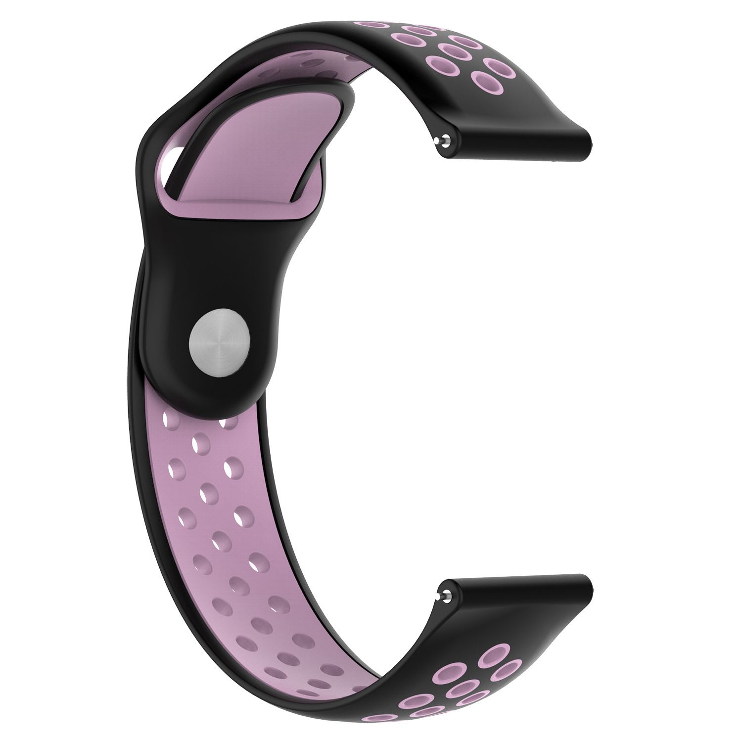 Bracelet sport double Huawei Watch GT - noir rose