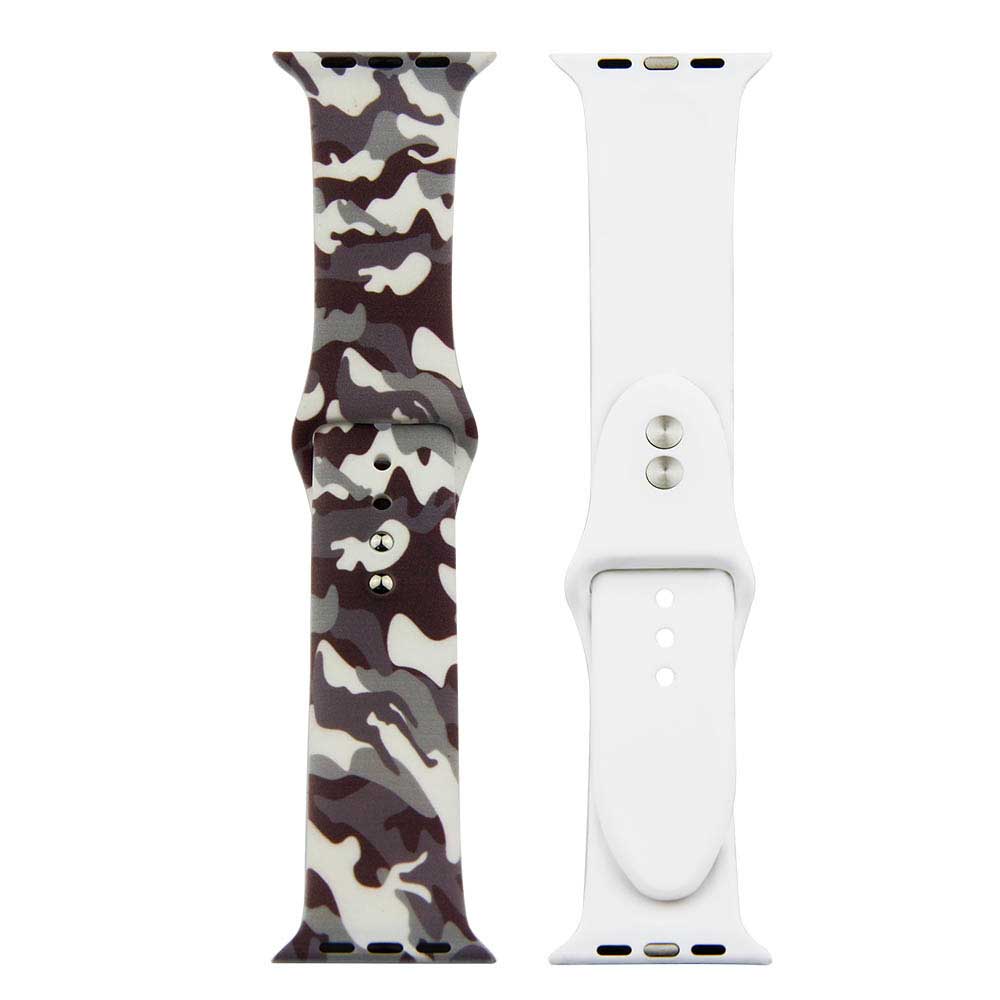 Bracelet sport imprimé Apple Watch - camouflage