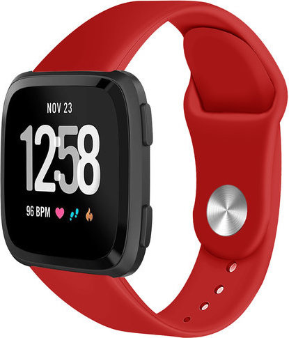 Bracelet sport en silicone Fitbit Versa - rouge