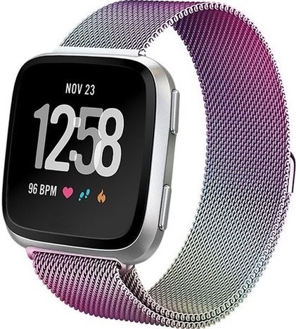 Bracelet milanais Fitbit Versa - coloré