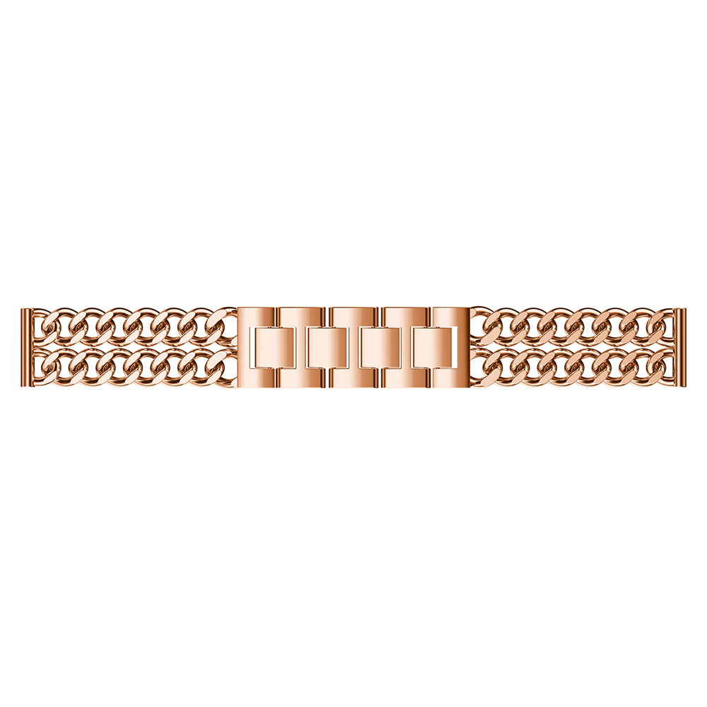 Bracelet acier cow-boy Samsung Galaxy Watch - or rose