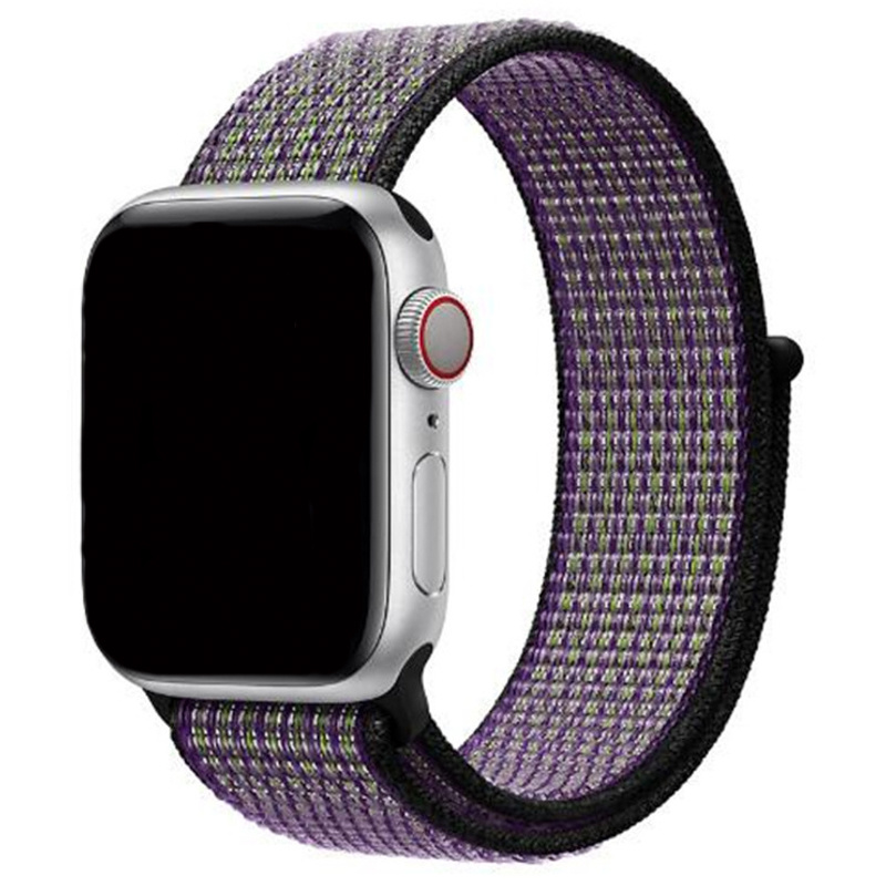 Bracelet boucle sport en nylon Apple Watch - sable du désert volts
