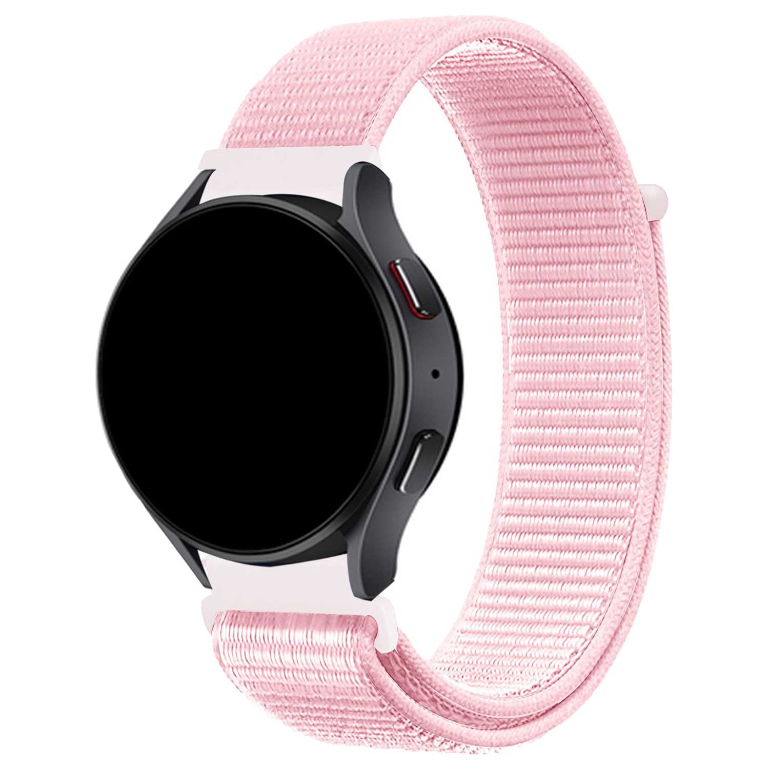 Bracelet en nylon Samsung Galaxy Watch 5 - rose perle