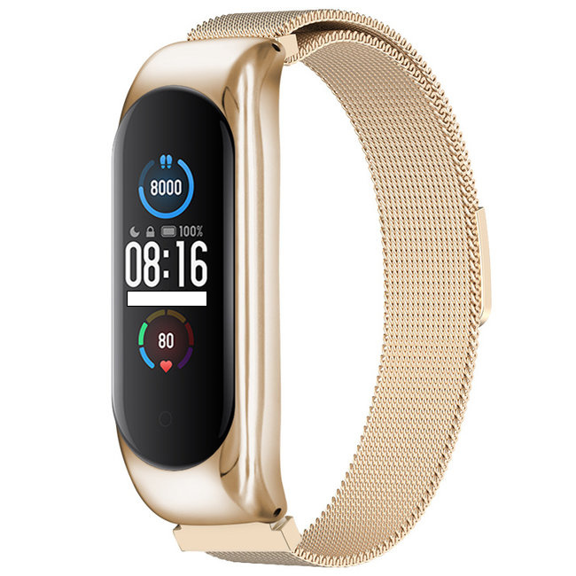Bracelet milanais Xiaomi Mi 3/4/5/6 - champagne