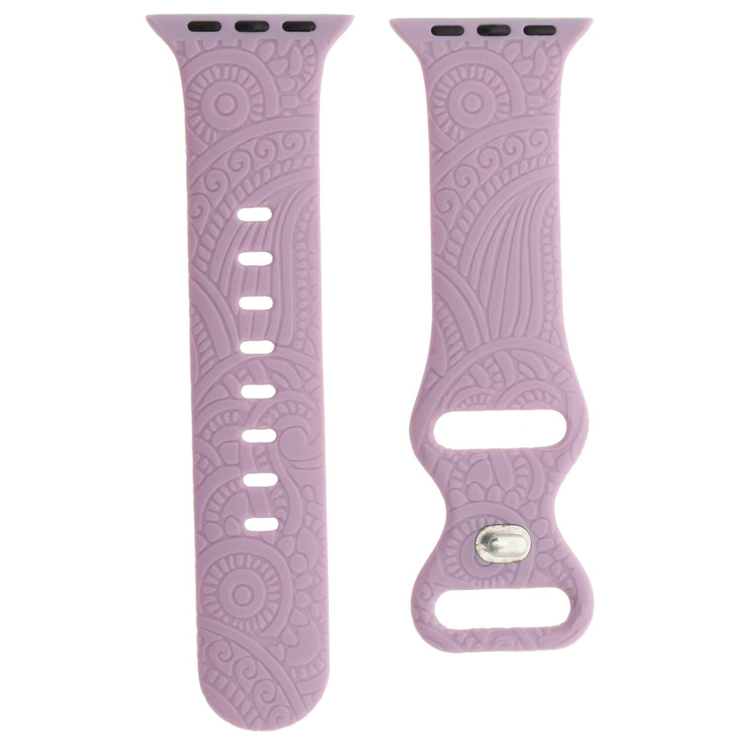 Bracelet sport imprimé Apple Watch - Ibiza violet