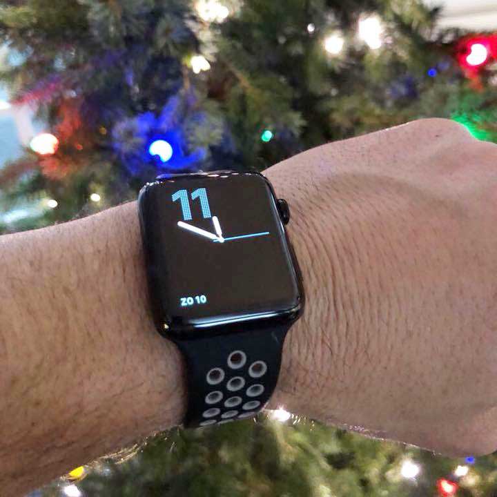Bracelet sport double Apple Watch - noir gris