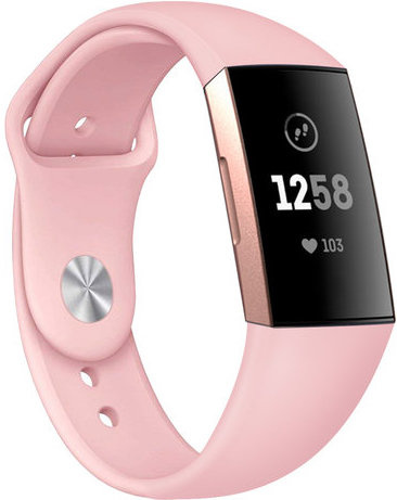 Bracelet sport Fitbit Charge 3 & 4 - rose