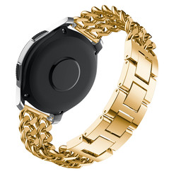 Bracelet acier cow-boy Samsung Galaxy Watch - or