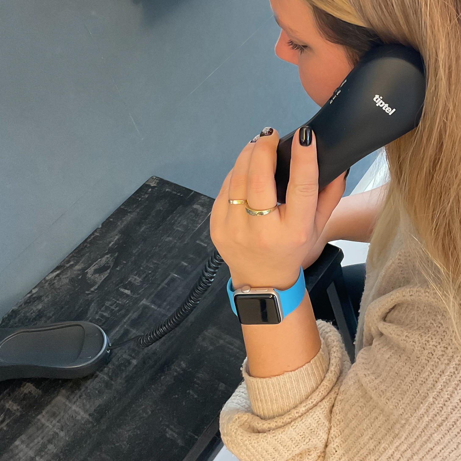 Bracelet sport Apple Watch - bleu