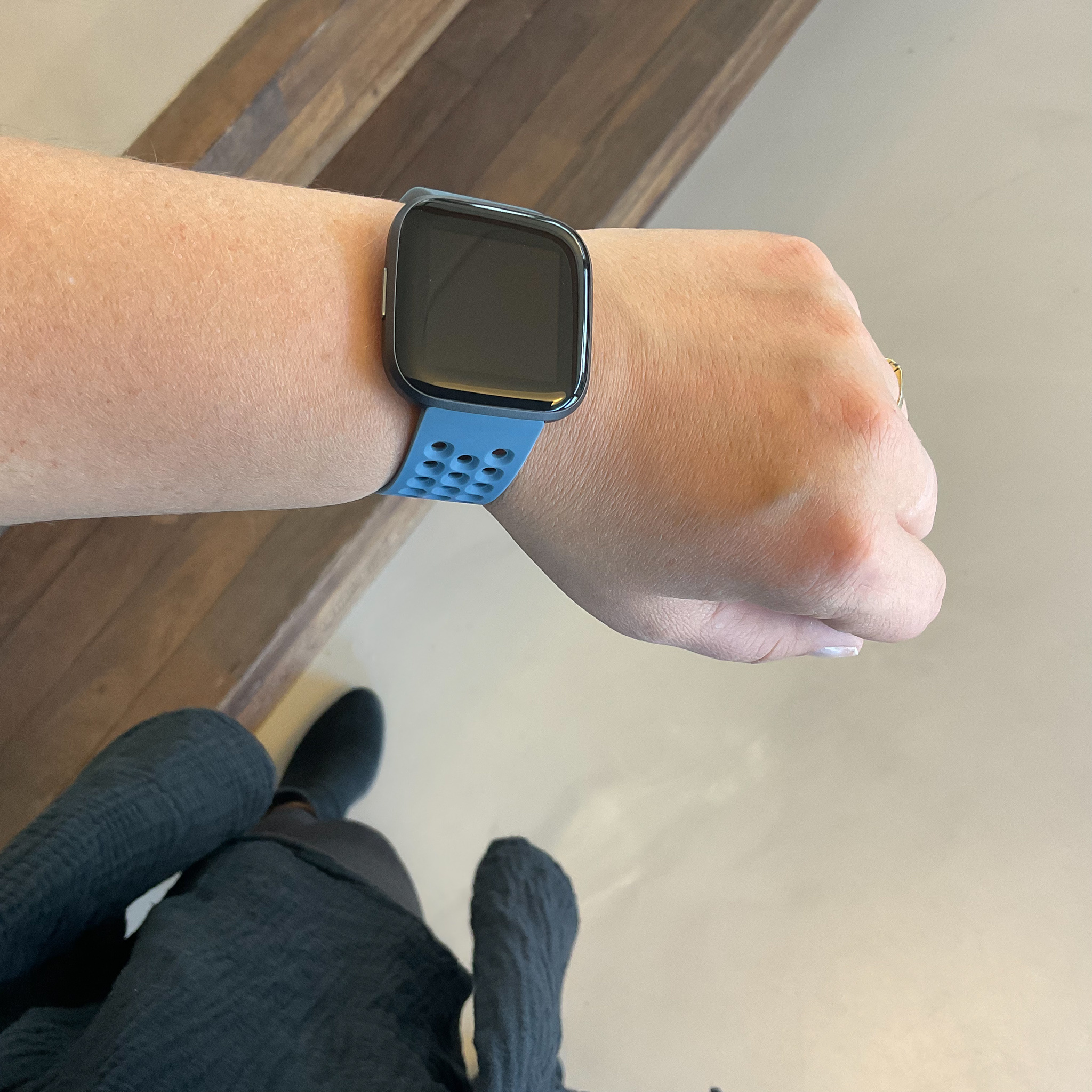 Bracelet sport point Fitbit Versa - ardoise