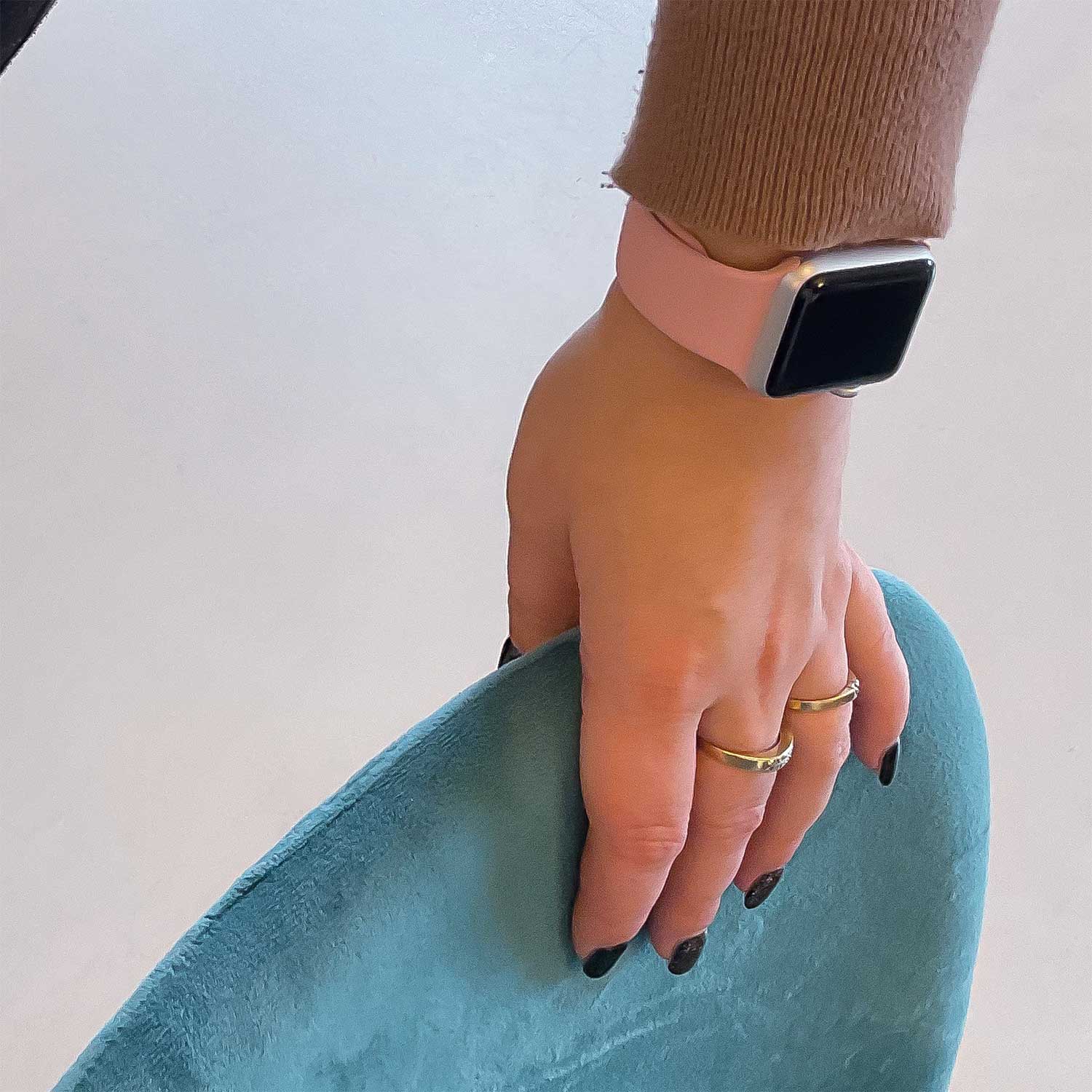 Bracelet sport Apple Watch - rose sable