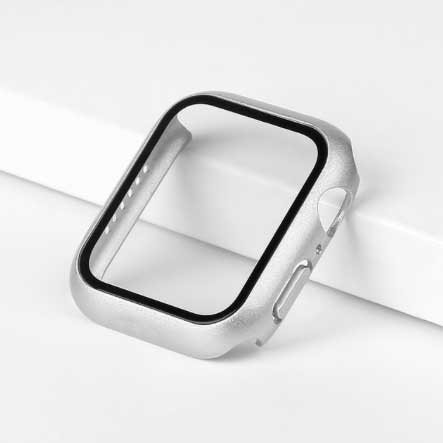 Étui rigide Apple Watch - argent