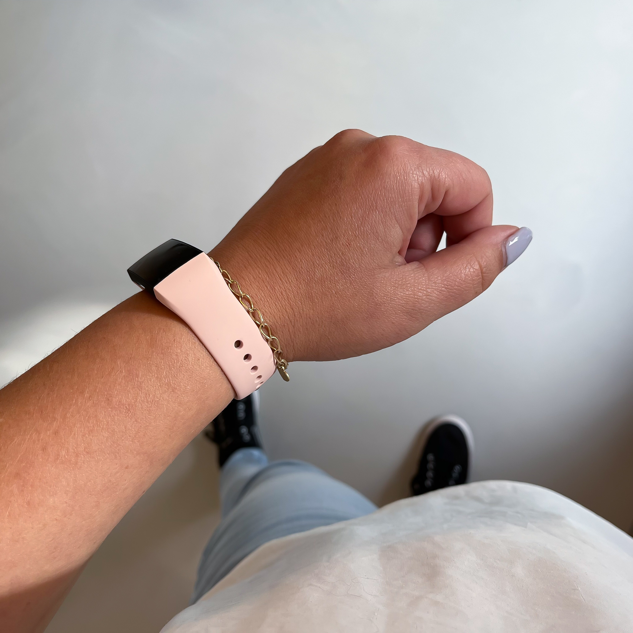 Bracelet sport Fitbit Charge 3 & 4 - sable rose
