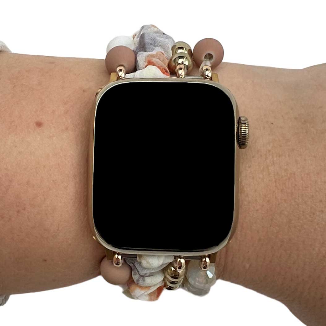 Bracelet à bijoux Apple Watch – Noa beige