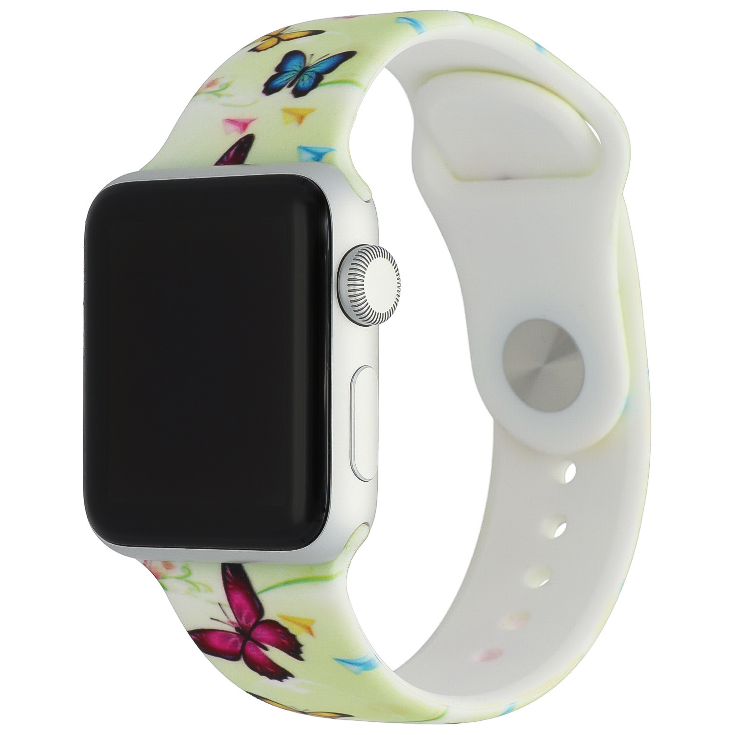 Bracelet sport imprimé Apple Watch - papillon