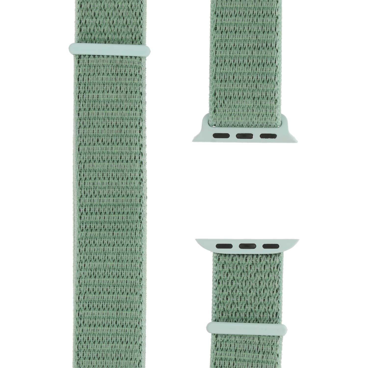 Bracelet boucle sport en nylon Apple Watch sportif - vert