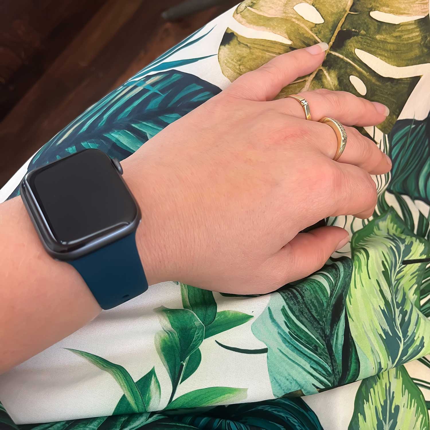 Bracelet sport Apple Watch - vert foncé