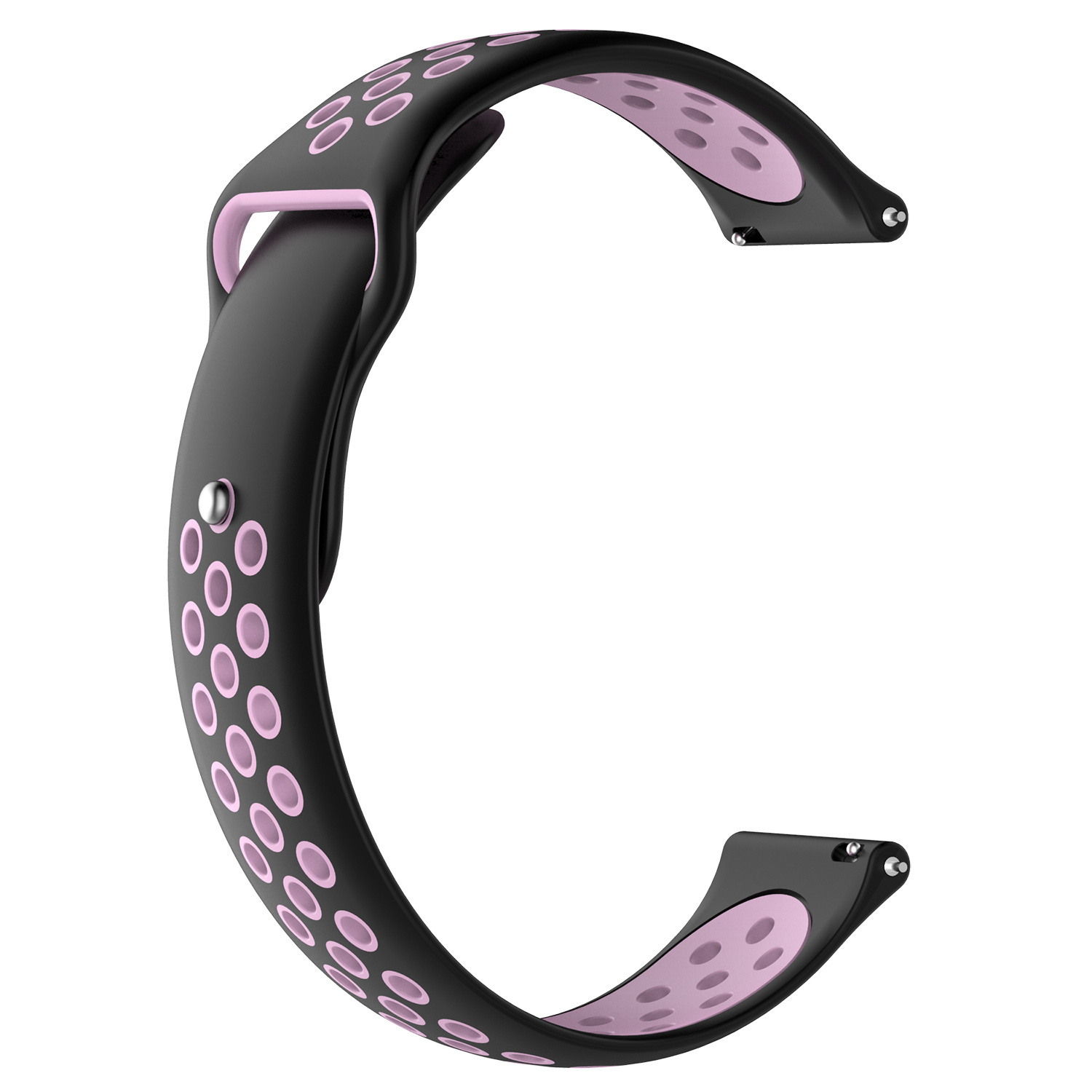 Bracelet sport double Huawei Watch GT - noir rose