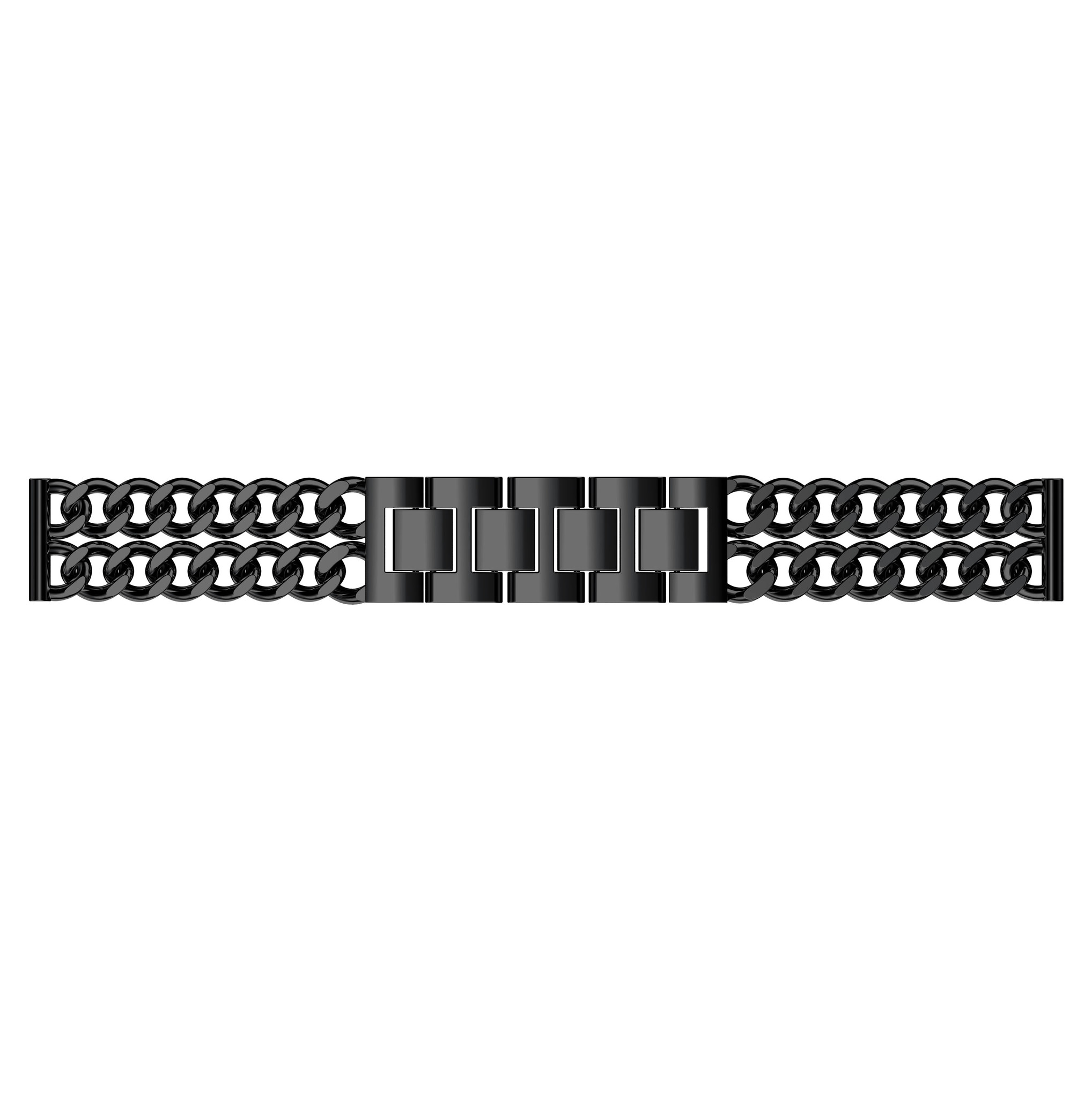 Bracelet acier cow-boy Samsung Galaxy Watch - noir