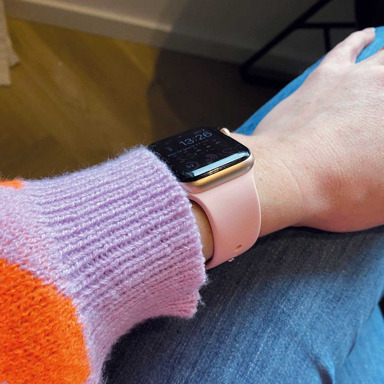 Bracelet sport Apple Watch - rose