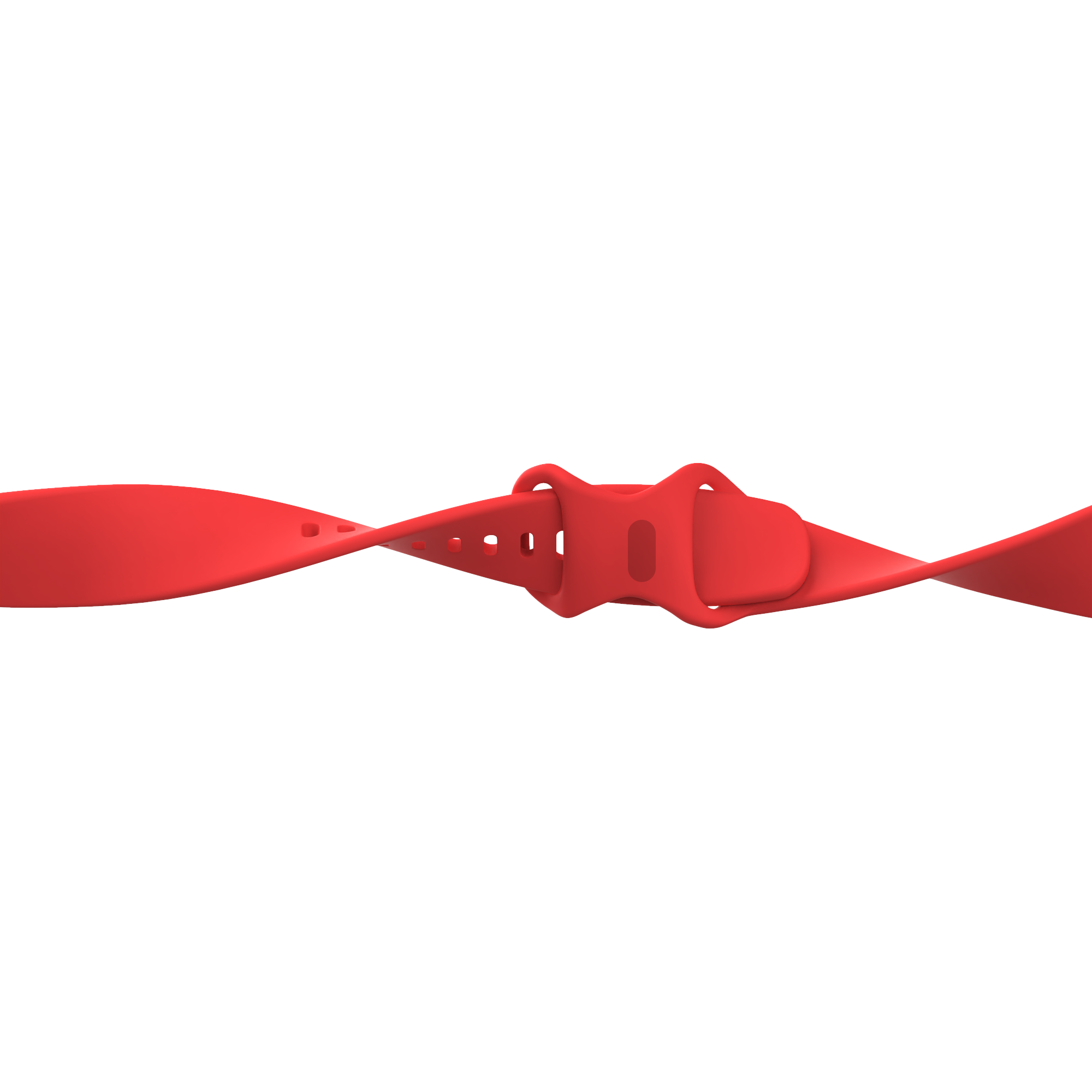 Bracelet sport Fitbit Versa 3 / Sense - rouge