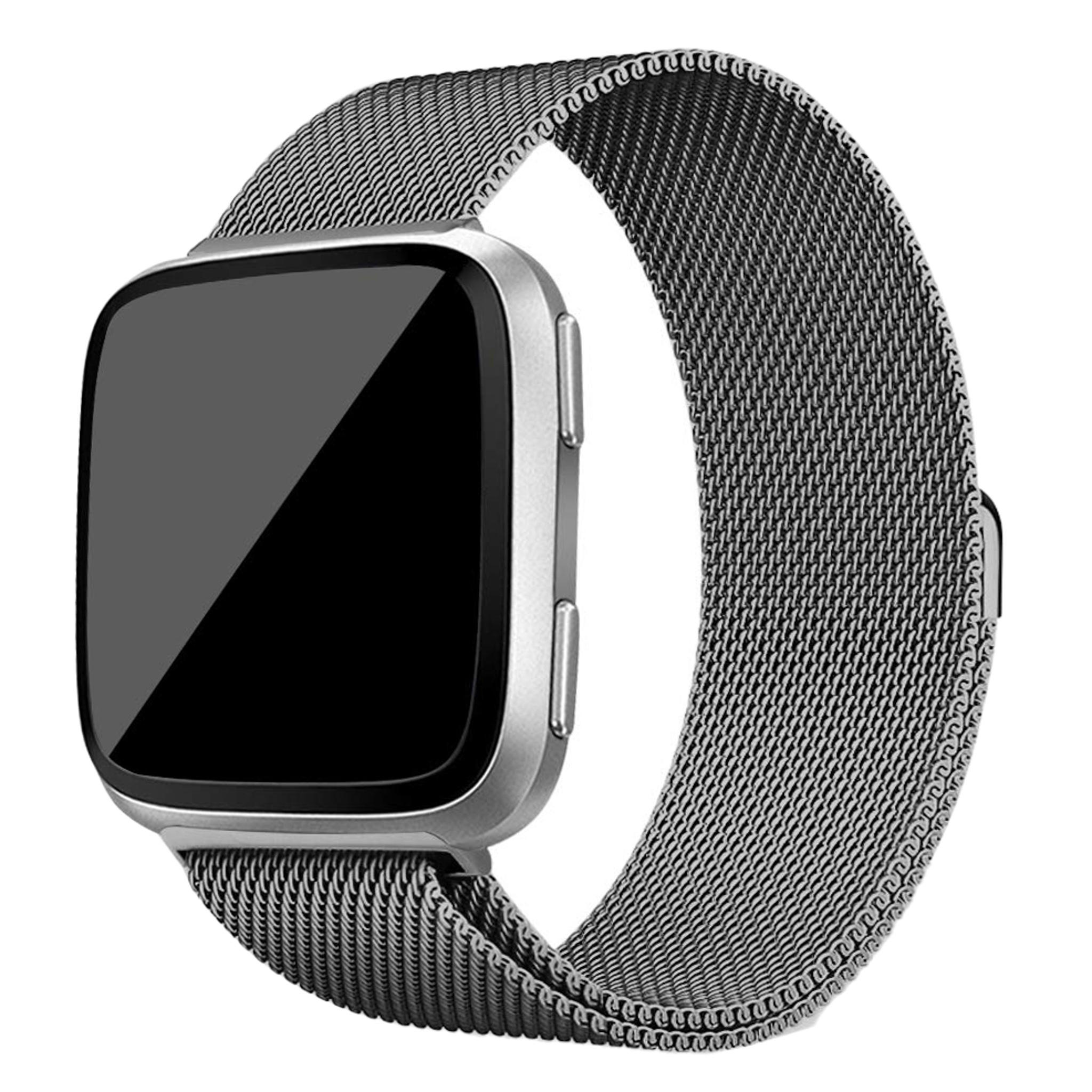 Bracelet milanais Fitbit Versa - gris espace