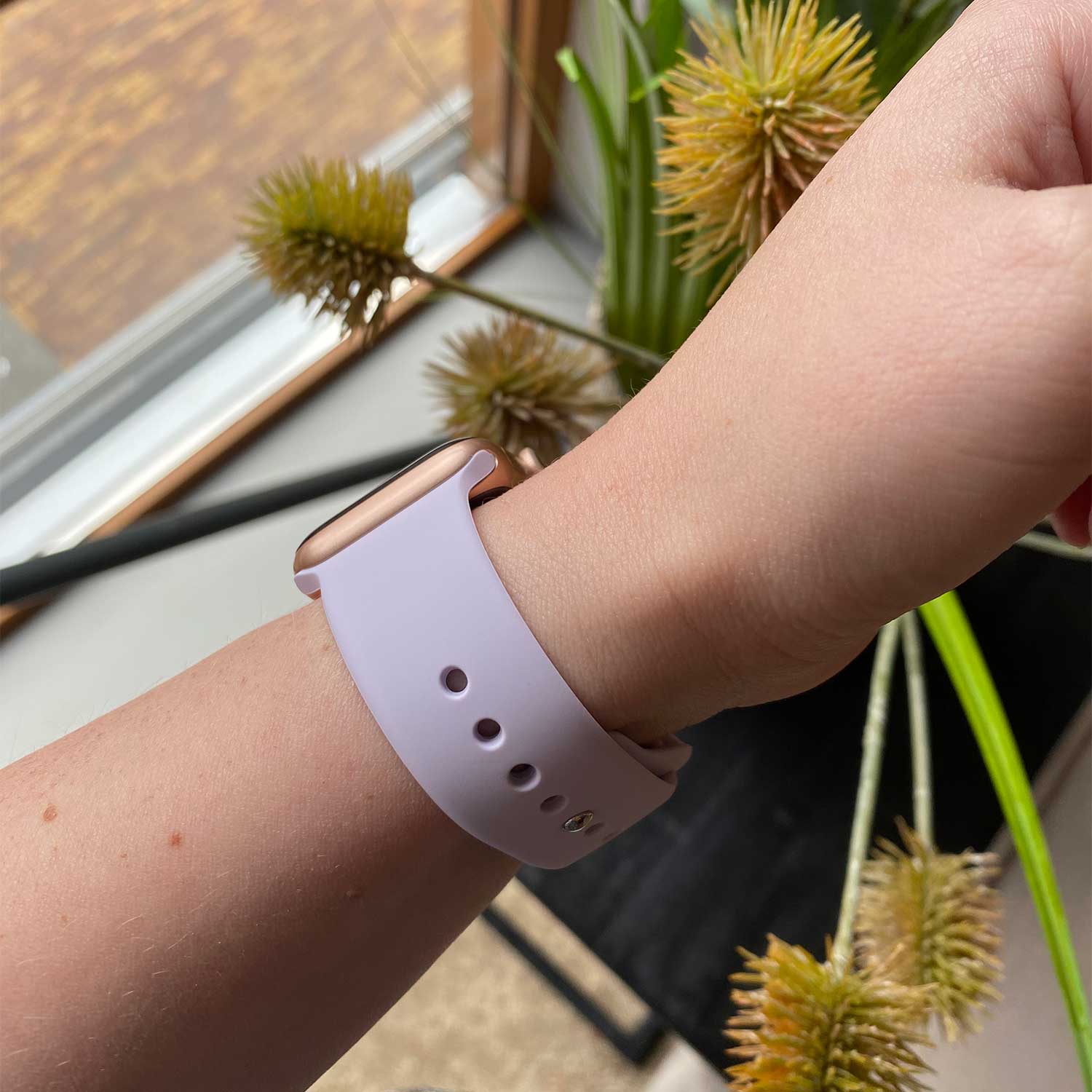 Bracelet sport Apple Watch - violet élégant