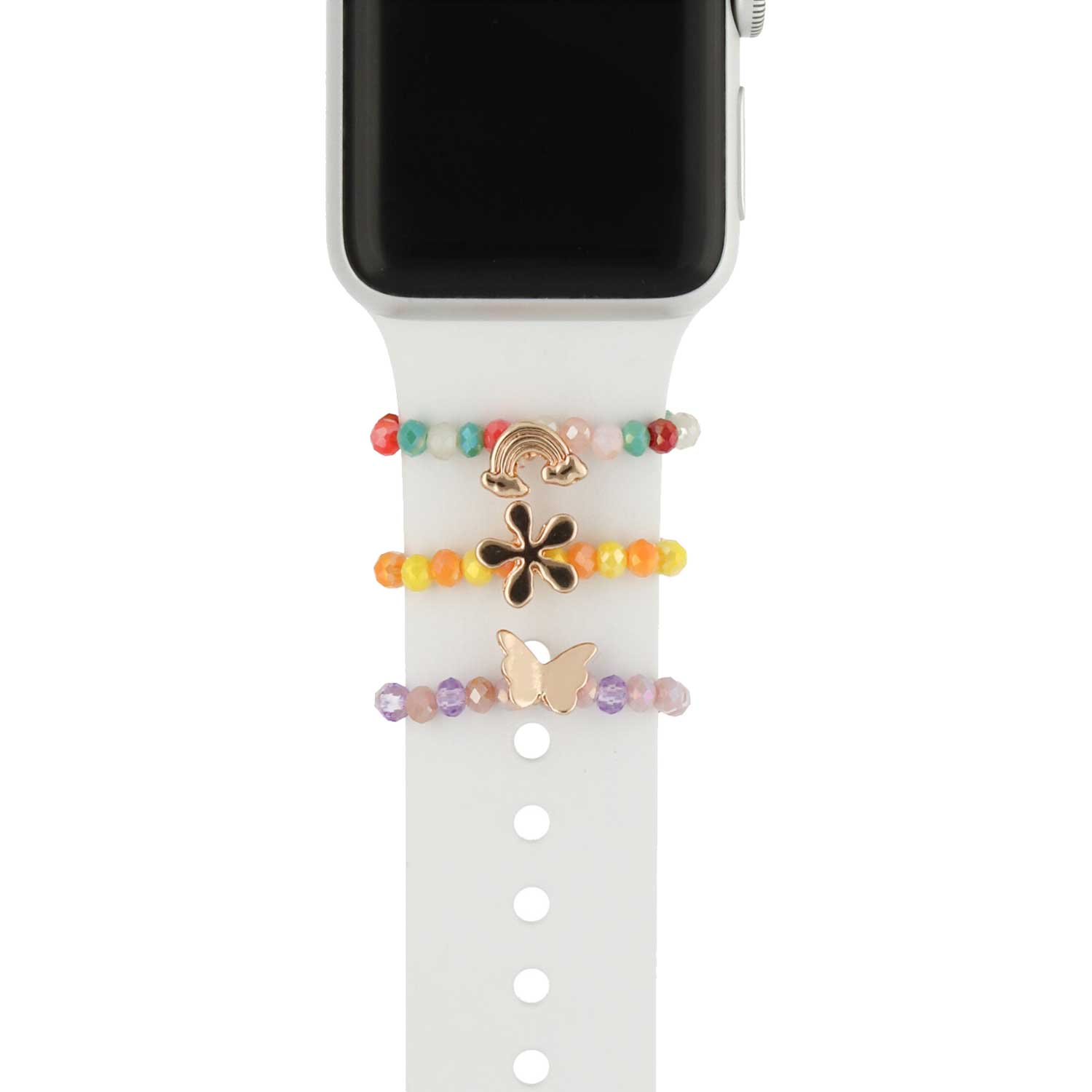 Bijoux Apple Watch - arc-en-ciel multicolore